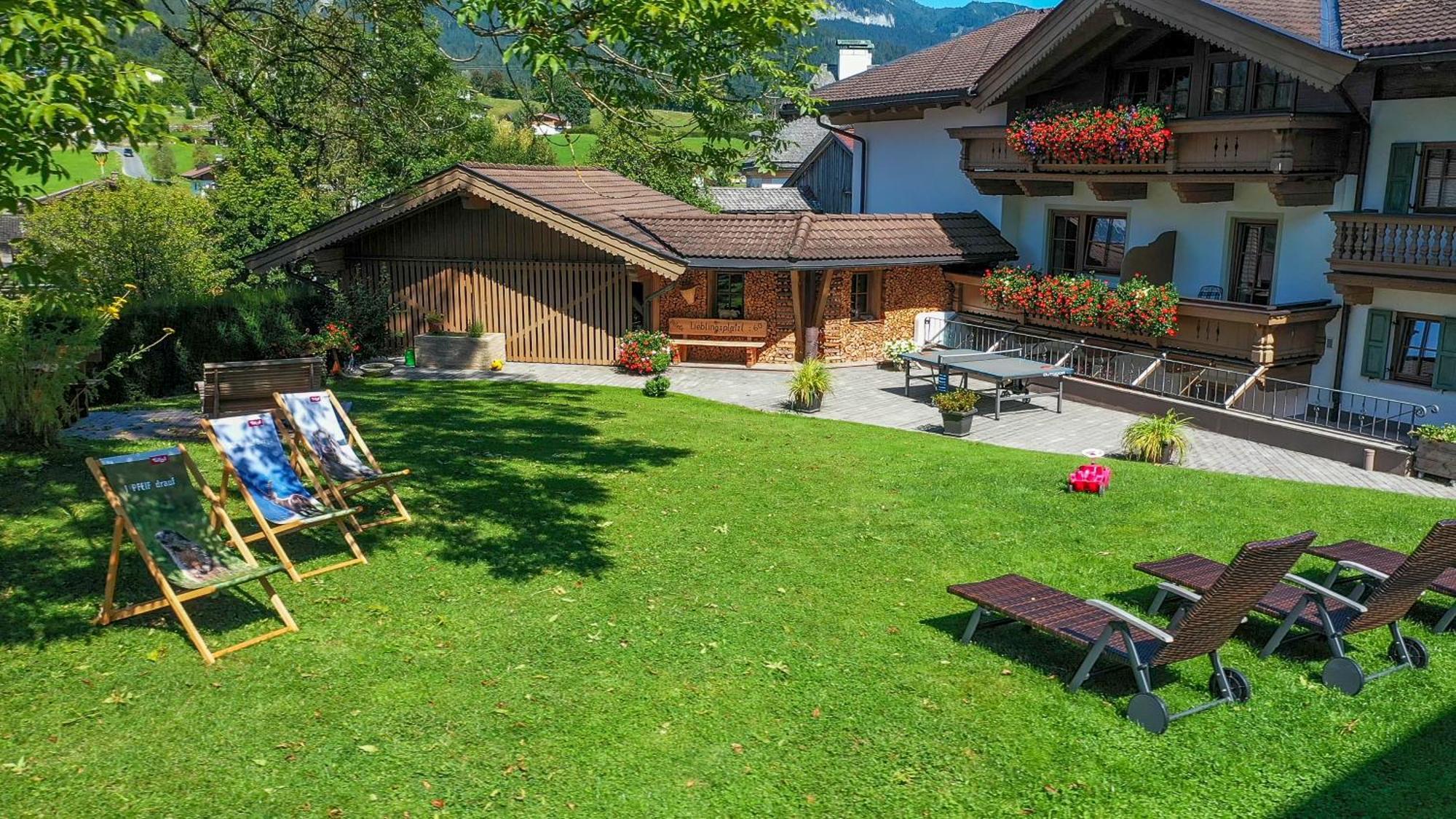 Gaestehaus Brantlhof Zimmer Und Ferienwohnungen In Going Am Wilden Kaiser Экстерьер фото