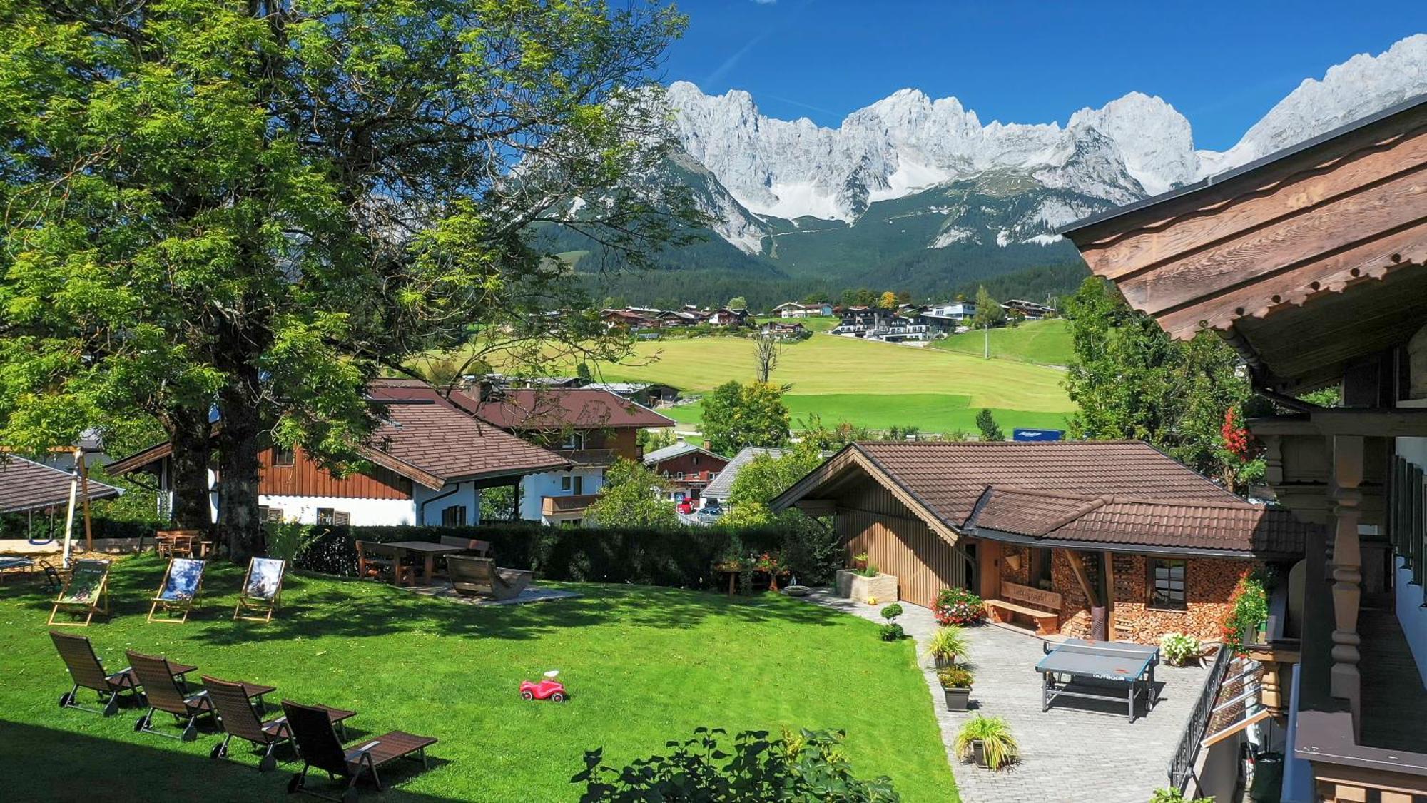 Gaestehaus Brantlhof Zimmer Und Ferienwohnungen In Going Am Wilden Kaiser Экстерьер фото